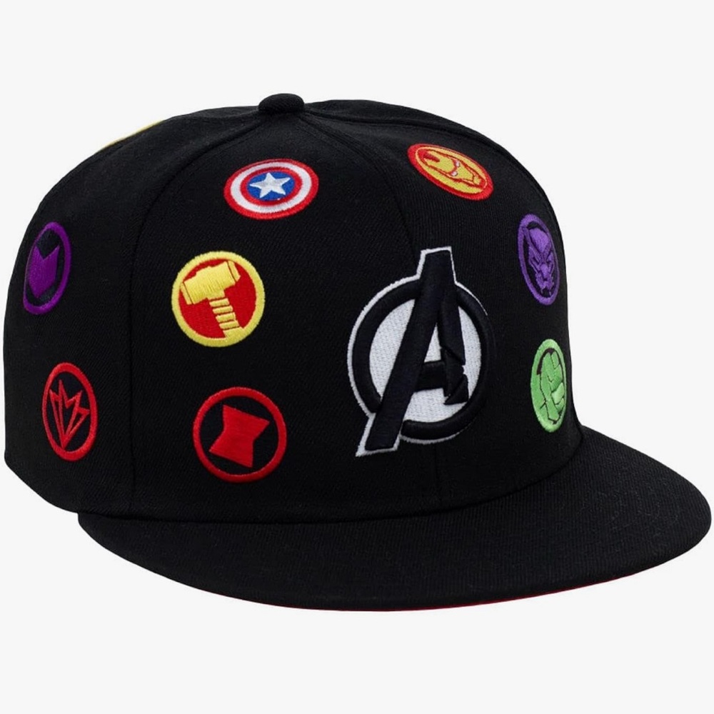 Marvel Avengers Patch Fitted Hat – Size 7